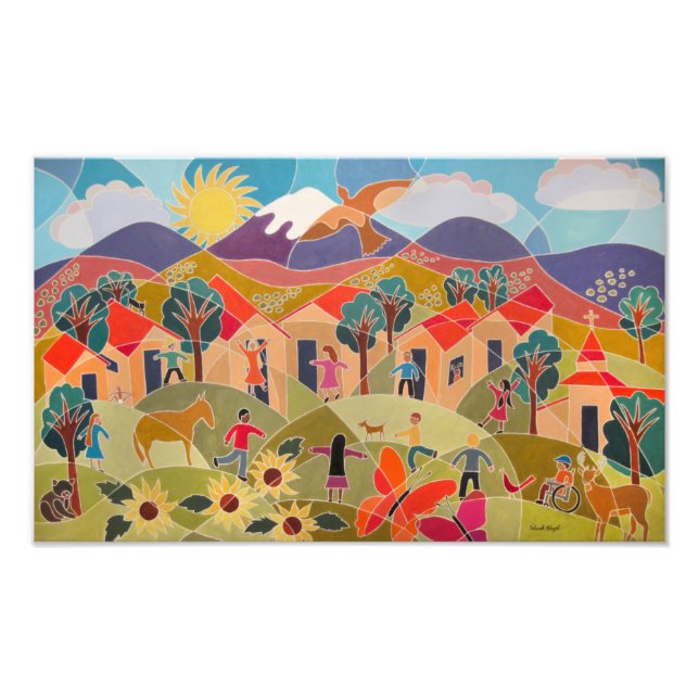 Impression Photo Il Faut Un Village (Devant)