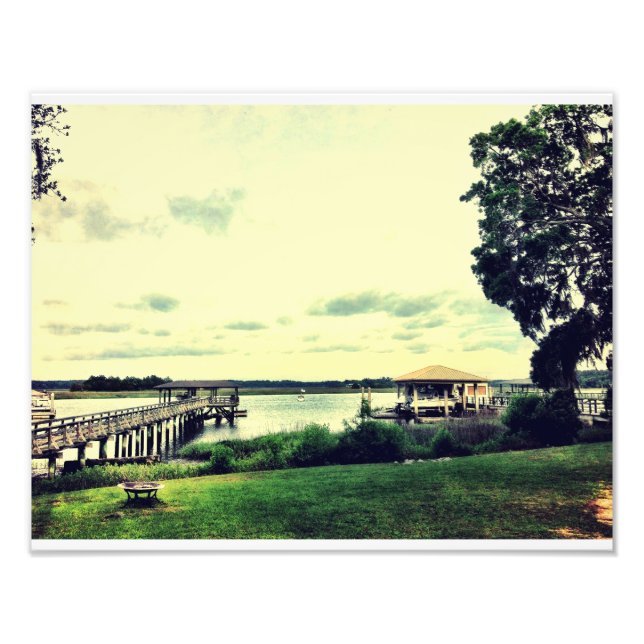 Impression Photo Île De L'Espoir, Géorgie (Devant)