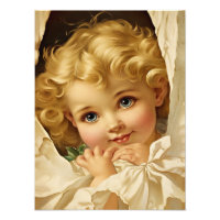 Illustration d'ange de style victorien vintage Amy
