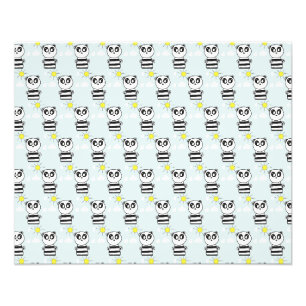 Impression Photo Illustration de Panda Mignon