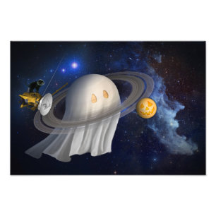 Impression Photo Illustration d'Halloween d'un artiste