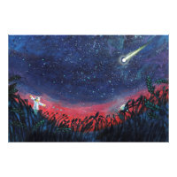 Illustration d'une étoile de tir