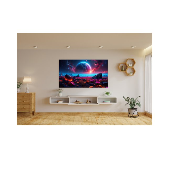 Impression Photo Imaginaire cosmique majestueux Paysage vibrant (Créateur téléchargé)