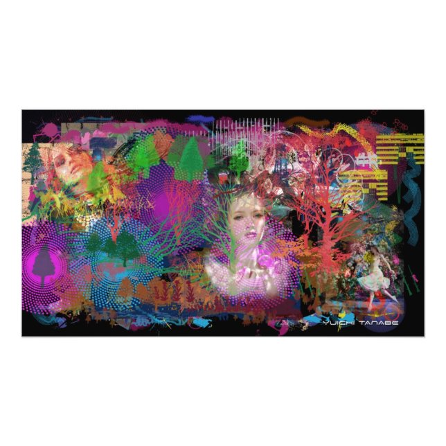 Impression Photo Imaginaire forestier (Devant)