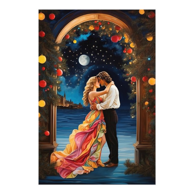 Impression Photo *~* Imaginaire Lune Romantique AP51 Arc (Devant)