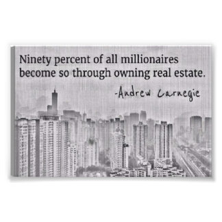 Impression Photo Immobilier Millionaire Investisseur Imprimer 90% R