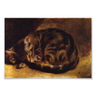 Impression Photo Imprimante de chats de couchage Renoir