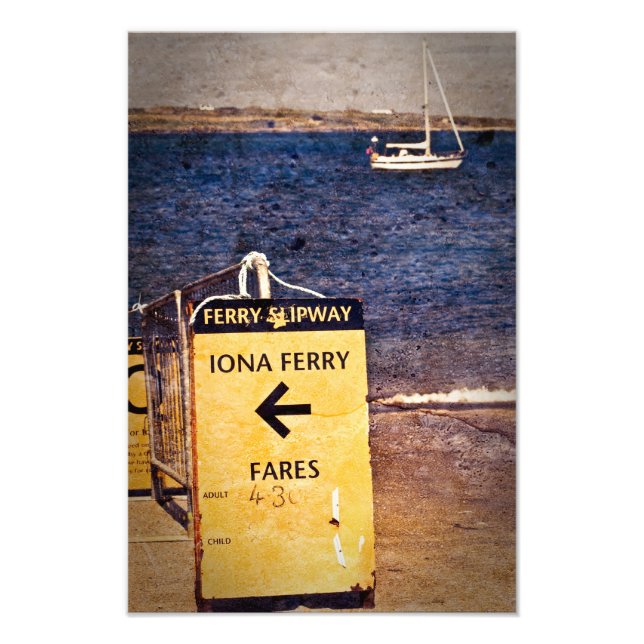 Impression Photo Imprimé Isle of Iona (Devant)