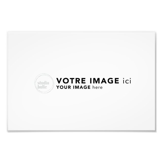 Impression Photo Imprimer 8x12 (Devant)