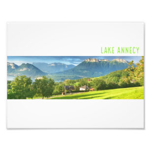 Impression Photo Imprimer le lac d'Annecy