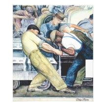 Industrie par Diego Rivera (1933)