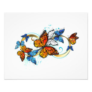 Impression Photo Infini de papillons monarques