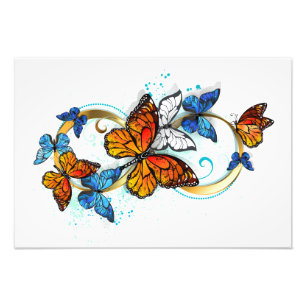 Impression Photo Infini de papillons monarques