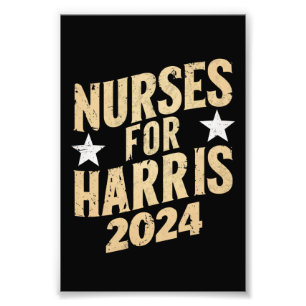 Impression Photo Infirmières Pour Harris 2024 USA