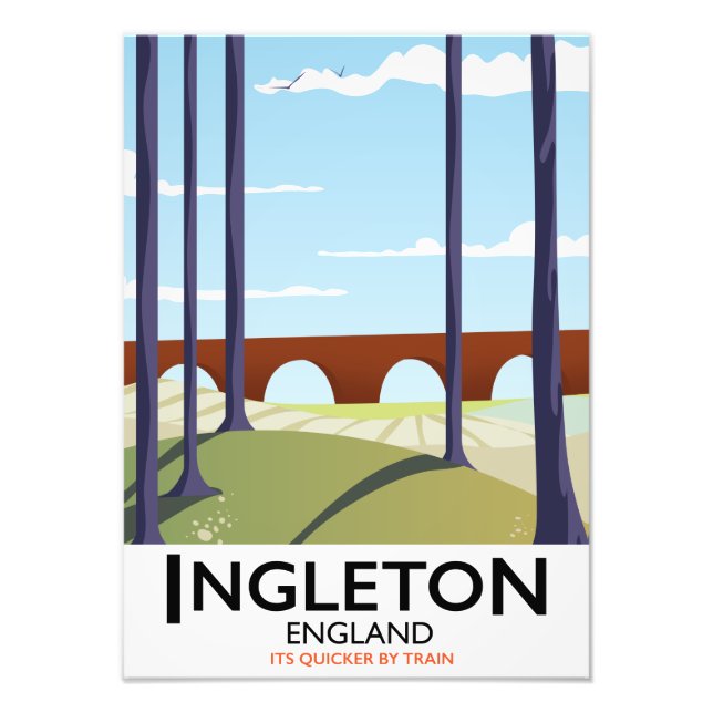 Impression Photo Ingleton Angleterre (Devant)