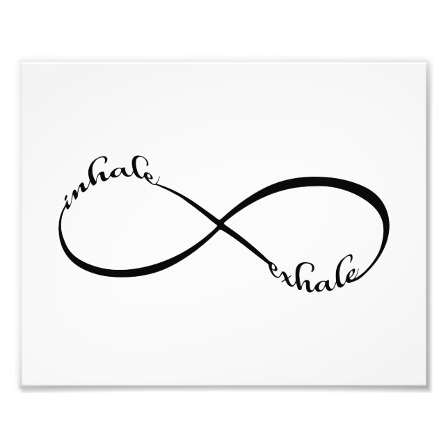 Impression Photo Inhale Exhale (Devant)