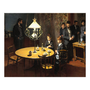 Impression Photo Intérieur, Après Le Dîner