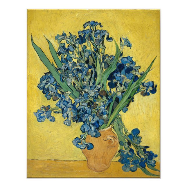 Impression Photo Irises par Vincent Van Gogh (Devant)
