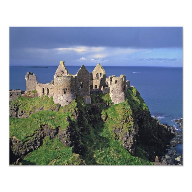 Impression Photo Irlande du Nord, comté d'Antrim, Dunluce (Devant)