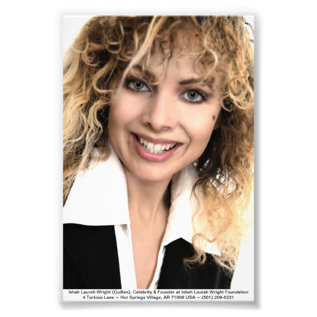 Impression Photo Ishah Laurah Wright (Guillen) (Devant)