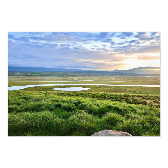 Impression Photo Islande : ‎⁨Sauðárkrókur⁩ (Devant)