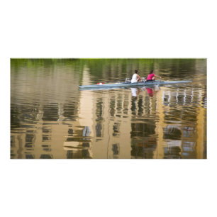 Impression Photo Italie, Florence, Aviron à deux rameurs