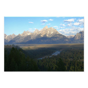 Impression Photo Jackson Hole Mountains (Grand Teton National Park)