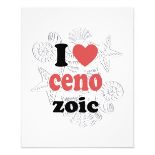 Impression Photo J'adore la citation drôle du Cénozoïque pour les s