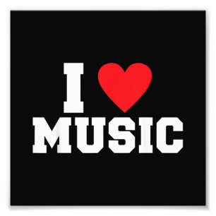 Impression Photo J'adore Music Lover