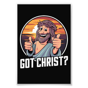 Impression Photo J'ai Buddy un Christ Noël Jésus Religieux