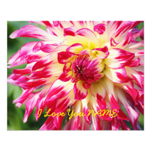 Impression Photo J'aime votre nom