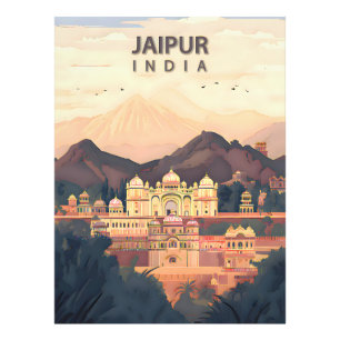 Impression Photo Jaipur – La ville rose royale de l'Inde