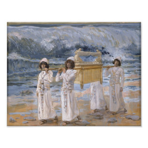 Impression Photo James Tissot - L'Arche passe au-dessus du Jourdain