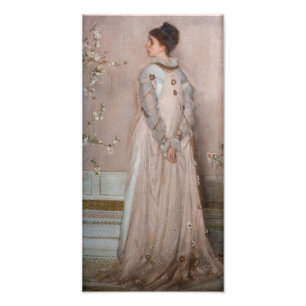 Impression Photo James Whistler - Symphonie en couleur chair et ros