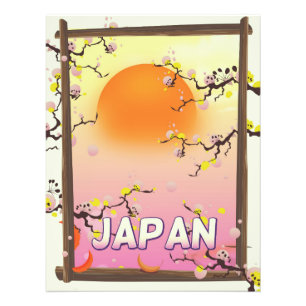 Impression Photo Jardin de fleurs du Japon