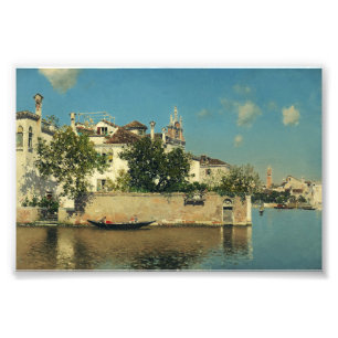 Impression Photo Jardin du Palais Vendramin à Venise