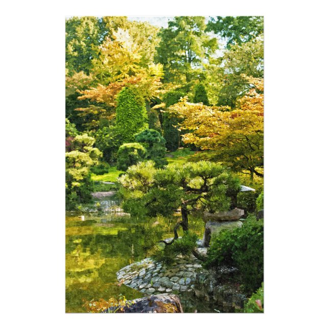 Impression Photo Jardin Japonais (Devant)