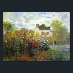 Impression Photo Jardin Rose Monet<br><div class="desc">Monet Rose Garden imprimer. Huile sur toile de 1883. Claude Monet, impressionniste français, a créé quelques-uns des plus beaux paysages de jardin près de chez lui à Giverny. C'est l'une de ses oeuvres antérieures représentant un jardin rose le matin près d'Argenteuil. L'oeuvre présente des roses jaunes, rouges et blancs qui...</div>