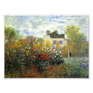 Impression Photo Jardin Rose Monet