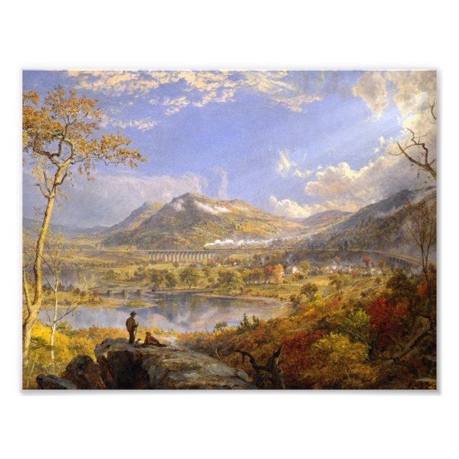 Impression Photo Jasper Francis Cropsey - Viaduc de Starrucca (Devant)