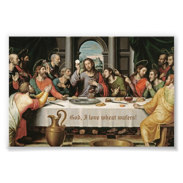 Impression Photo jc aime les gaufres (Devant)