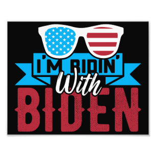 Impression Photo Je suis Ridin With Biden