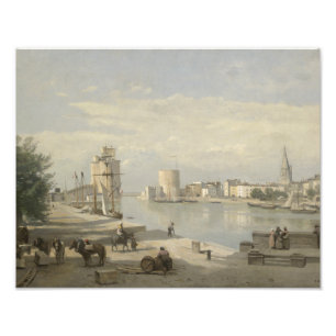 Impression Photo Jean-Baptiste-Camille Corot - Le Port