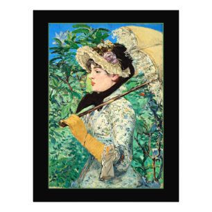 Impression Photo Jeanne Spring, célèbre peinture Edouard Manet