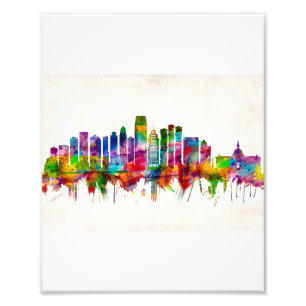 Impression Photo Jersey City New Jersey Skyline