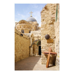 Impression Photo Jérusalem Via Dolorosa Station IX de la Croix