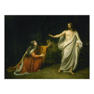 Impression Photo Jésus Christ Apparence Bible Magdalene Resurrecti