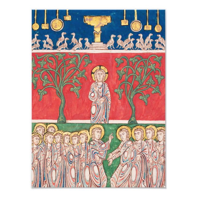 Impression Photo Jésus-Christ et 12 Apôtres (Devant)