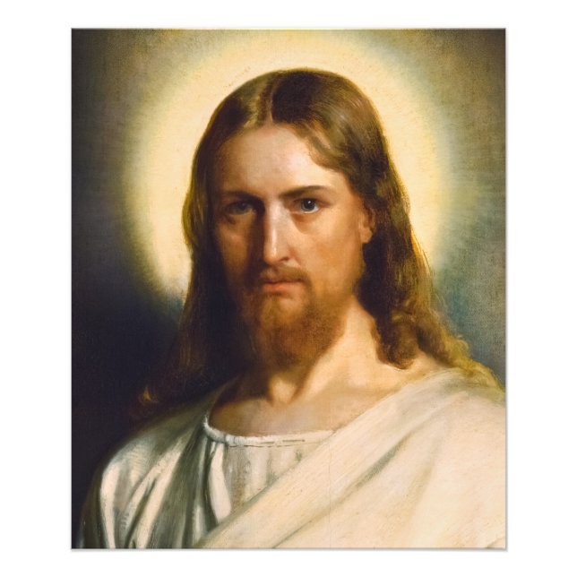 Impression Photo Jésus Christ par Carl Heinrich Bloch (Devant)