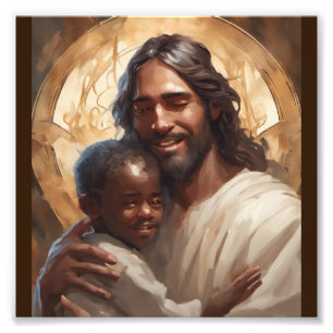 Impression Photo Jésus et l'enfant
